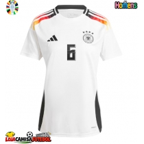 Camisa de Futebol Alemanha Joshua Kimmich #6 Equipamento Principal Europeu 2024 Manga Curta